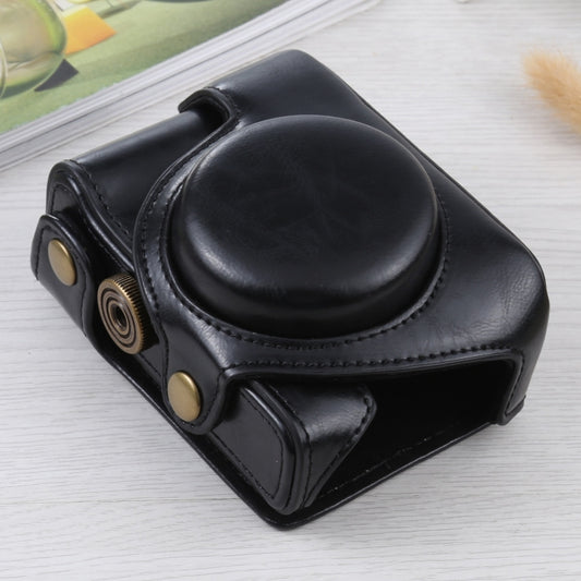 Full Body Camera PU Leather Case Bag for Sony ZV-1, For Sony ZV-1