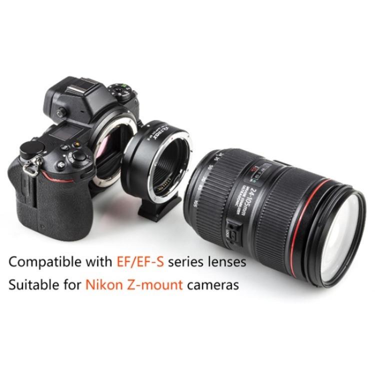 VILTROX  EF-Z For Canon EF to Nikon Z Mount Camera Lens Mount Adapter Ring, EF-Z