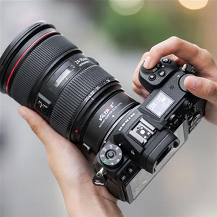 VILTROX  EF-Z For Canon EF to Nikon Z Mount Camera Lens Mount Adapter Ring, EF-Z