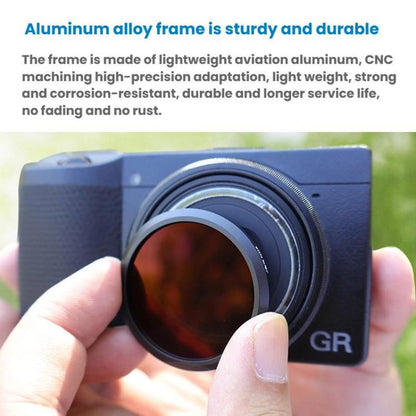 For Panasonic LX10 / Ricoh GR / Canon G7X / Sony ZV-1 Camera Filter, Close Up+10, Black Mist 1/4, Black Mist 1/8, Soft, Black Mist 1/4+Black Mist 1/8+Soft, CPL+ND16+Night, CPL+ND1000+Night, ND8+ND16+ND32+ND64, CPL+ND8+Close Up+STAR+Soft                ...